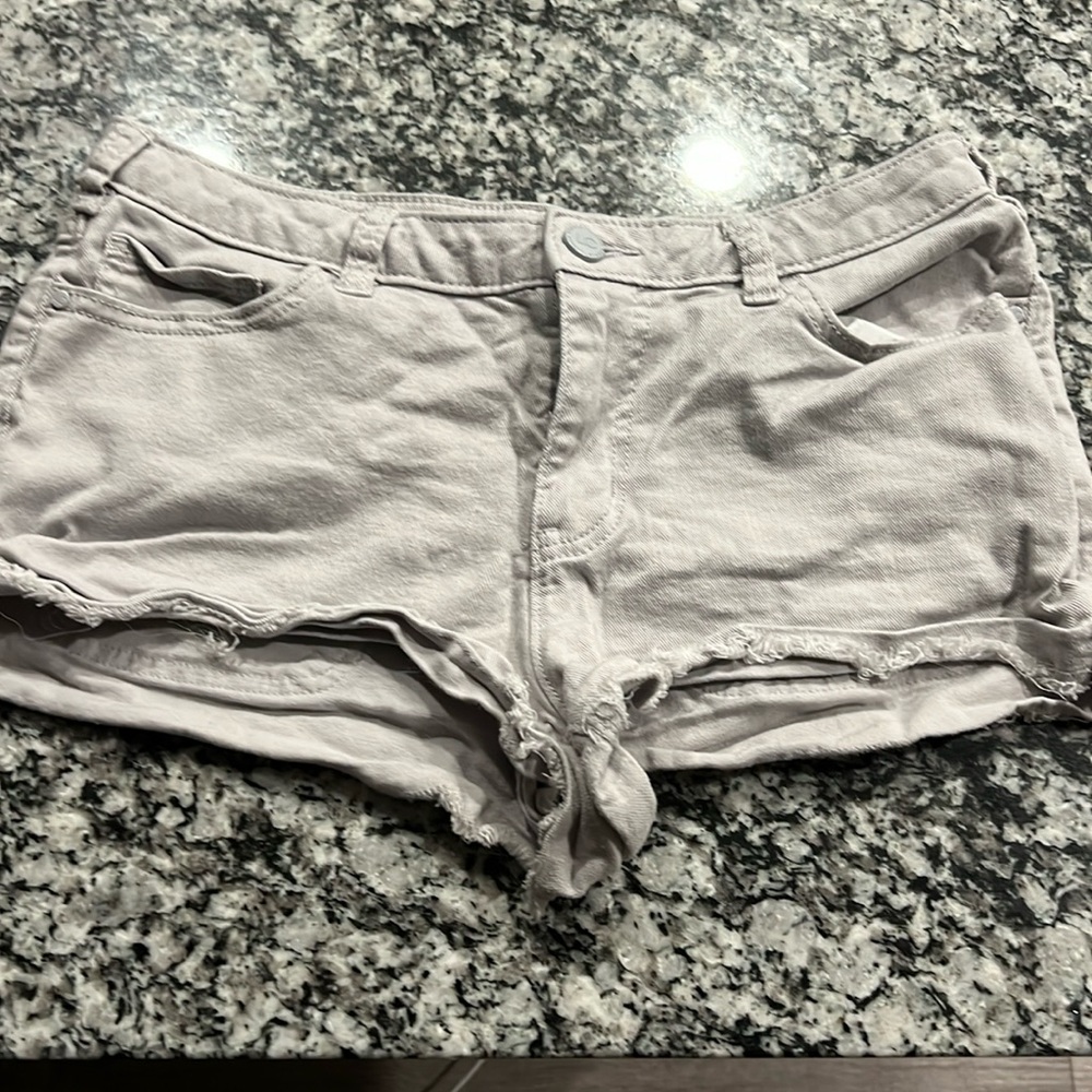 Light gray shorts by Lauren Conrad